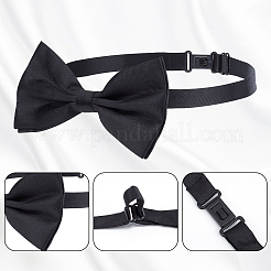 16Pcs 2 Colors Adjustable Polyester Bow Ties&nbsp;AJEW-GA0006-74