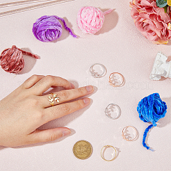 12Pcs 3 Colors Alloy Leafy Branch Open Cuff Finger Rings Set for Women&nbsp;RJEW-HY0001-02