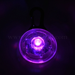 Plastic & Iron LED Collar Light&nbsp;AJEW-P080-02