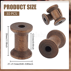 Wooden Empty Spools for Wire&nbsp;TOOL-WH0125-54C-01