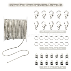DIY Chains Bracelet Necklace Making Kit&nbsp;DIY-YW0005-83P