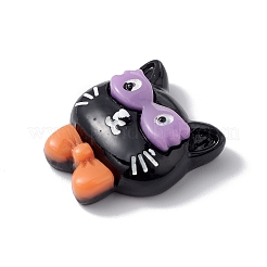 Halloween Theme Opaque Resin Cabochons&nbsp;RESI-E035-01H