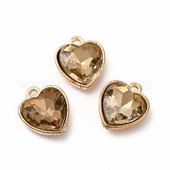 Faceted Glass Rhinestone Pendants&nbsp;GLAA-I051-B02