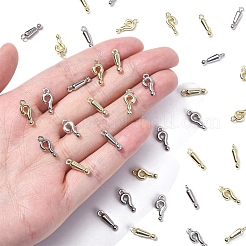 40Pcs 4 Styles Alloy Pendants&nbsp;FIND-FS0004-17