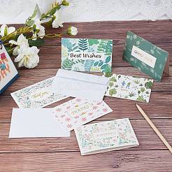Envelope and Floral Pattern Thank You Cards Sets&nbsp;DIY-CP0001-82