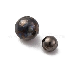 5 Bags Stainless Steel Micro Beads&nbsp;MRMJ-XCP0001-65C