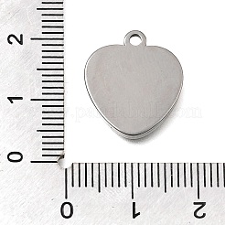 304 Stainless Steel Pendant Cabochon Settings&nbsp;STAS-F365-01B-P