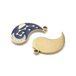 304 Stainless Steel Pendants&nbsp;STAS-C155-10G