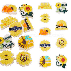 9Pcs 9 Styles PVC Beads&nbsp;FIND-TA0009-71