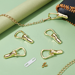 6 Sets Alloy Package Clasp&nbsp;PURS-WR0001-06