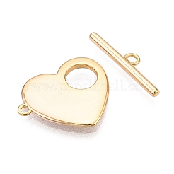 Brass Toggle Clasps&nbsp;KK-N254-138G