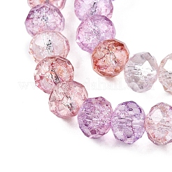 Transparent Glass Beads Strands&nbsp;GLAA-T023-6mm-A03