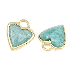 Natural Amazonite Faceted Pendants&nbsp;G-Z154-01G-03