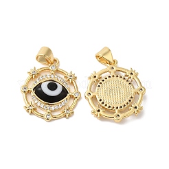 Handmade Evil Eye Lampwork Pendants&nbsp;LAMP-E034-02G-01
