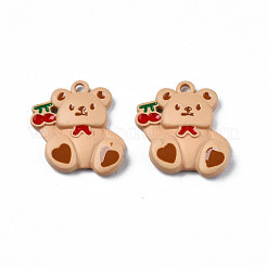 Alloy Spray Painted Enamel Pendants&nbsp;X-ENAM-S115-197A