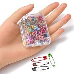 Spray Painted Iron Safety Pins&nbsp;IFIN-YW0001-54
