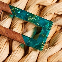 Resin & Walnut Wood Pendants&nbsp;RESI-SZ0001-14