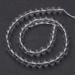 Synthetic Quartz Crystal Beads Strands&nbsp;GSR8mmA039-1