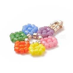 Handmade Loom Pattern MIYUKI Seed Beads&nbsp;PALLOY-MZ00065-01