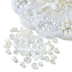 DIY Acrylic & ABS Plastic Beads Bracelets Jewelry Making Kits&nbsp;DIY-FS0007-27