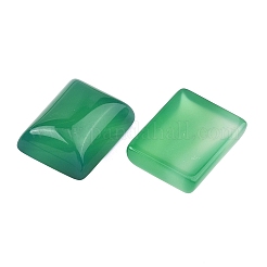 Natural Green Onyx Agate Cabochons&nbsp;G-G350-07B