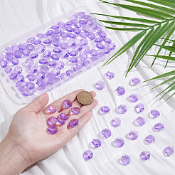 120Pcs Glass Sew on Rhinestones&nbsp;GLAA-SP0001-72B