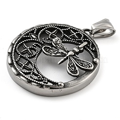 304 Stainless Steel Pendants&nbsp;STAS-B057-03AS