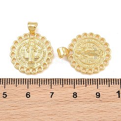 Religion Theme Brass Multi-Strand Links&nbsp;KK-CBAFB88-01B-G
