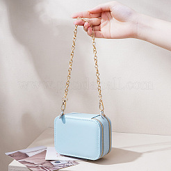 2-Layer Portable PU Leather Jewelry Set Shoulder Bag Boxes&nbsp;PW-WG82578-01