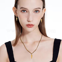 20Pcs 304 Stainless Steel Pendants&nbsp;STAS-UN0048-02