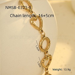 Fashionable 304 Stainless Steel Link Chain Bracelets&nbsp;FS-WG43E75-03