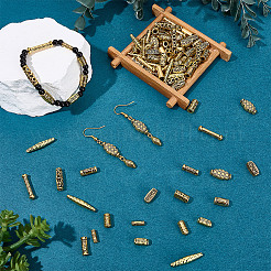150Pcs 15 Styles Tibetan Style Alloy Beads&nbsp;FIND-SC0023-87