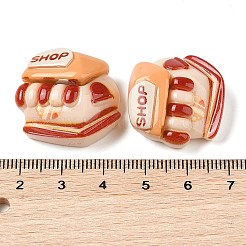 Coffee Theme Opaque Resin Decoden Cabochons&nbsp;RESI-S398-01A