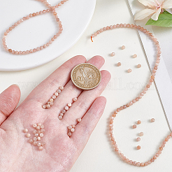 2 Strands Natural Sunstone Beads Strands&nbsp;G-PH0003-14