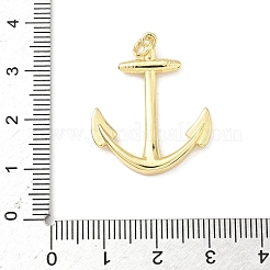 Brass Micro Pave Clear Cubic Zirconia Pendants&nbsp;KK-B141-24G