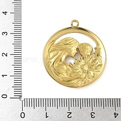 304 Stainless Steel Pendants&nbsp;STAS-D376-31G