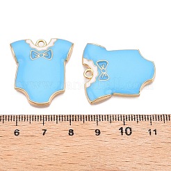 Rack Plating Alloy Enamel Pendants&nbsp;ENAM-N056-391A-02KCG