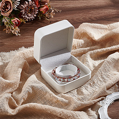 1Pc Imitation Leather Bangle Package Boxes&nbsp;LBOX-BBC0001-01A