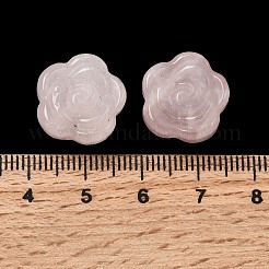 Natural Rose Quartz Carved Beads&nbsp;G-L636-C07-01