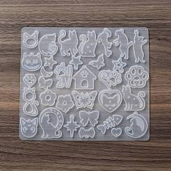 Cat Shape Theme DIY Pendant Silicone Molds&nbsp;DIY-F161-01A