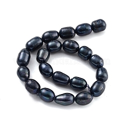 Dyed Natural Cultured Freshwater Pearl Beads Strands&nbsp;PEAR-P062-08C