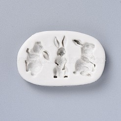 Food Grade Bunny Silicone Molds&nbsp;DIY-I012-32