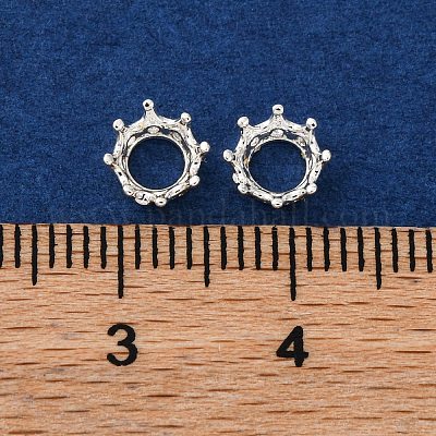 Crown Brass Beads&nbsp;KK-K378-45A-S-1
