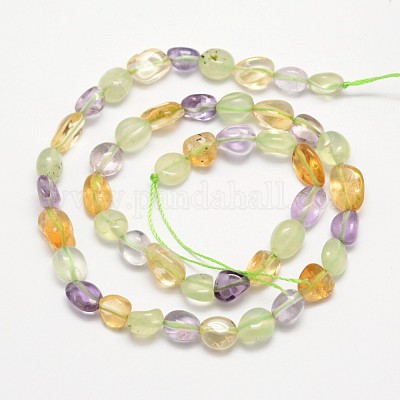 Natural Multi Color Quartz Bead Strands&nbsp;G-L459-17-1