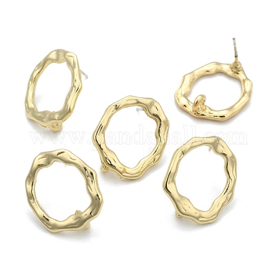 Alloy Stud Earring Findings&nbsp;PALLOY-S121-70-1