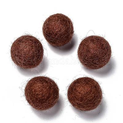 Wool Felt Balls&nbsp;AJEW-P081-A10-1