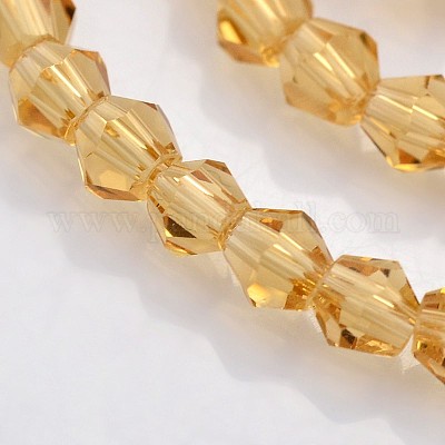 Bicone Glass Beads Strands&nbsp;EGLA-P016-4mm-08-1
