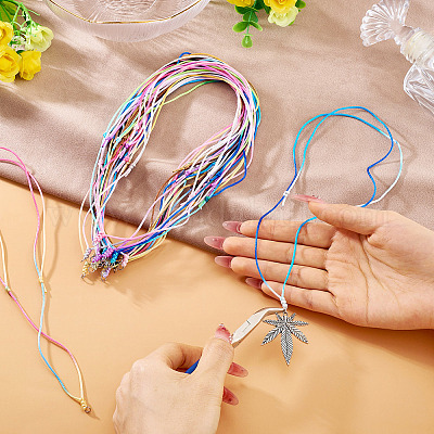 Nylon Thread Cord Necklaces Making&nbsp;NJEW-TAC0024-1