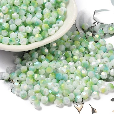 Two Tone Baking Paint Glass Seed Beads&nbsp;SEED-C004-03E-1