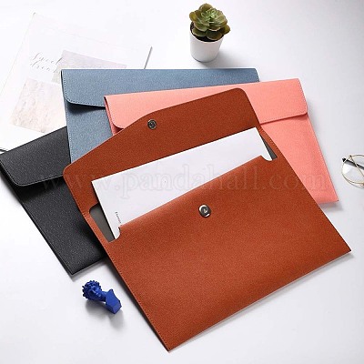 1Pc Imitation Leather Documents Pockets&nbsp;DIY-CL0001-13B-1